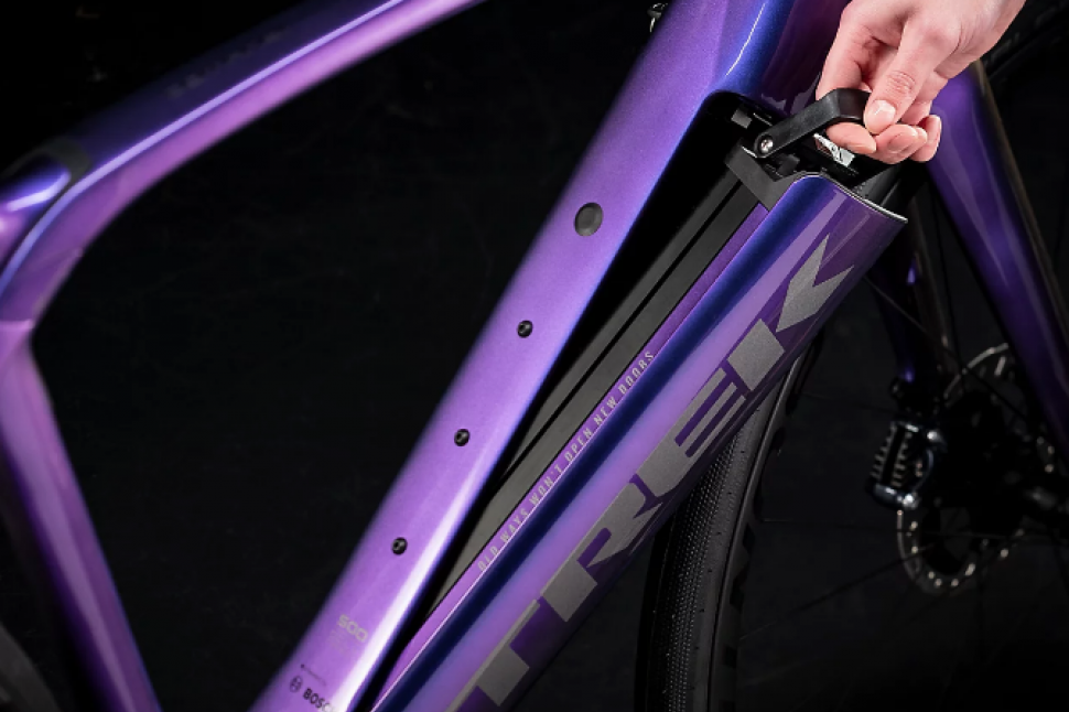 Trek purple best sale road bike